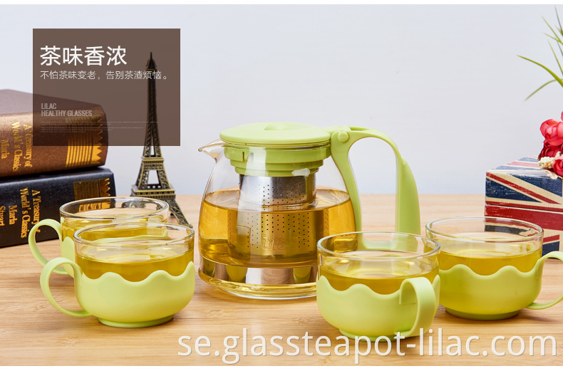 glass teapot